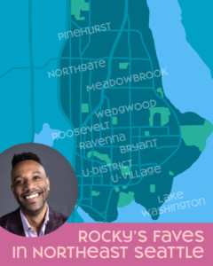 Team Diva - Map - Northeast Seattle - Rocky's Faves