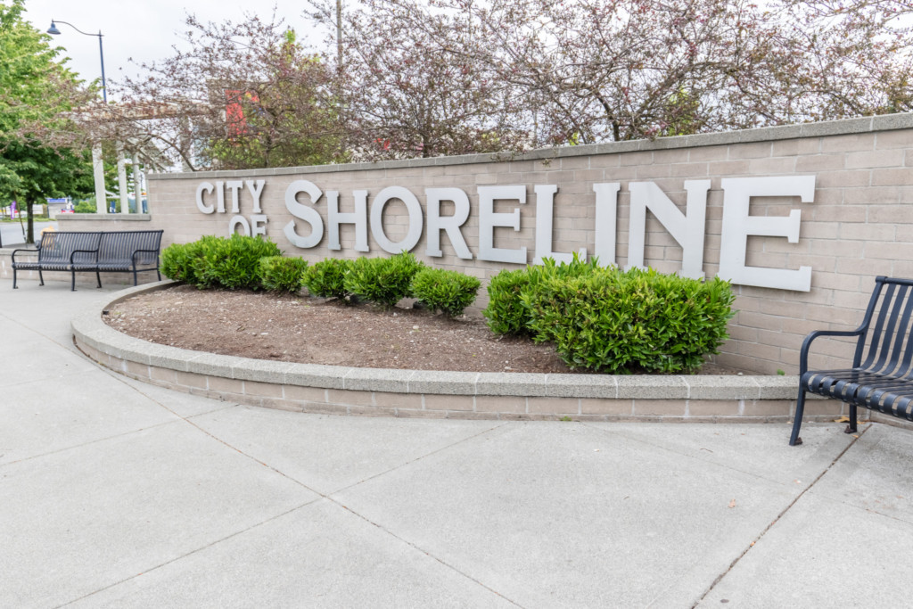 City of Shoreline Sign