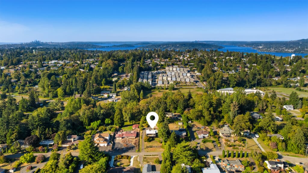 Friendly neighborhood street in South Seattle