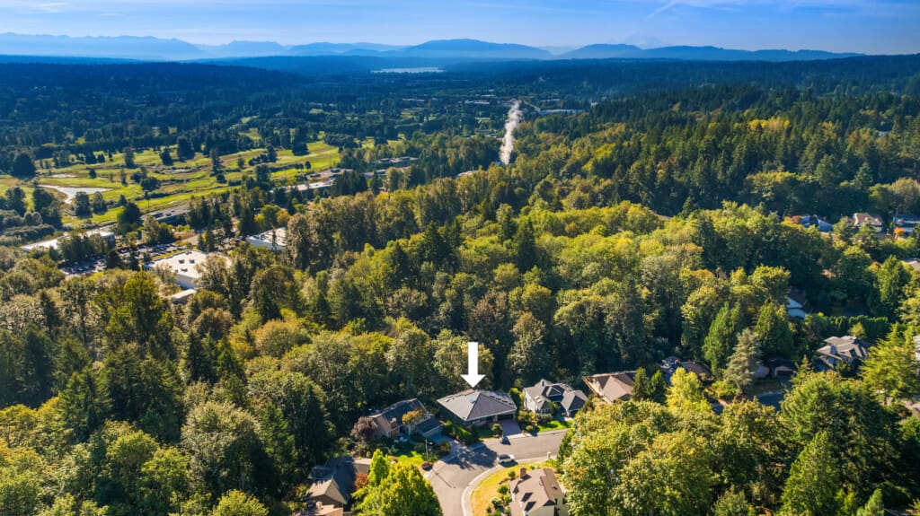 Custom built Redmond WA home along green belt near Downtown Redmond and Totem Lake